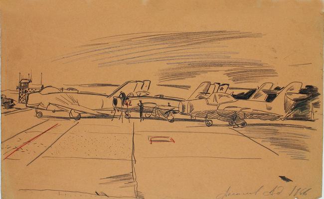 Алексеев Адольф Евгеньевич. Аэродром 